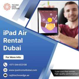 Why Rent an iPad Air for Events in Dubai?, Dubai
