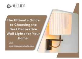 Best Decorative Wall Lights | The Aurum , $ 1