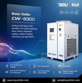 Industrial Chiller CW-6300 with Cooling Capacity o, ps 1