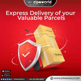 Express delivery services by Zipaworld, Noida