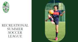  Summer Recreational Soccer League for All Ages!