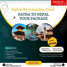 Patna to Nepal Tour Package, Gorakhpur