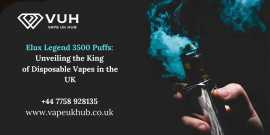Elux Legend 3500 Puffs flavours, £ 10