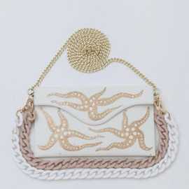 Glamorous Gold Starfish Anca Barbu Sabrina Bag , $ 250