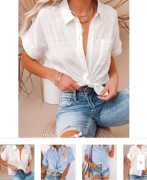Grab This Summer Cotton Linen Shirt Now!, $ 21