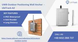  UWB Outdoor Positioning Wall Anchor  - UbiTrack-A, City of London