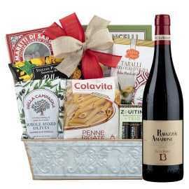 Italian wine gift basket, Vienna