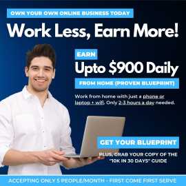 ARE YOU IN YOUR GOLDEN YEARS? Unlock $900 Daily Pa, Blountstown