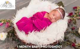 Unique 1 Month Baby Photoshoot Ideas at Home, Gurgaon