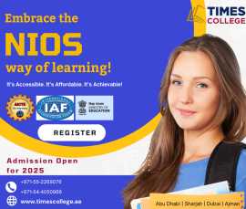 Best NIOS Classes UAE | Admission Open for 2025, Dubai