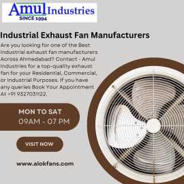 Industrial Exhaust Fan Manufacturers 	, Ahmedabad
