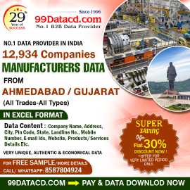Download Top Gujarat Manufacturing Company List, Ahmedabad
