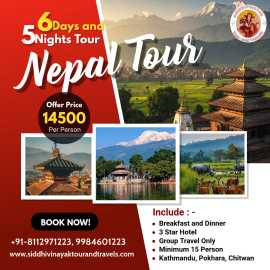 Luxury Nepal tour packages from Mumbai