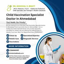 Child Vaccination Specialist Doctor In Ahmedabad, Ahmedabad