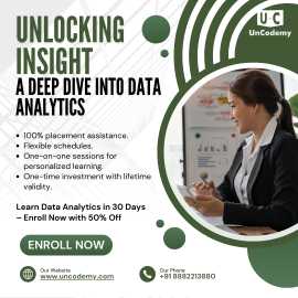 Unlocking Insights: A Deep Dive into Data Analytic, Noida
