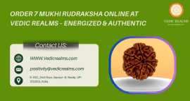 Order 7 Mukhi Rudraksha Online at Vedic Realms, $ 7