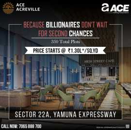  Nature Space and Opportunity in ACE AcreVille, Noida