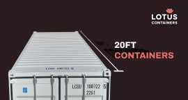 20ft open top containers | LOTUS Containers, São Paulo