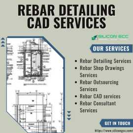 Reliable Rebar Detailing CAD Services in Dubai. , Dubai
