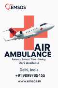 Fast Air Ambulance Service in Mumbai, Delhi
