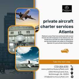 Luxury Air Travel Made Easy – Charter Your Private, Atlanta