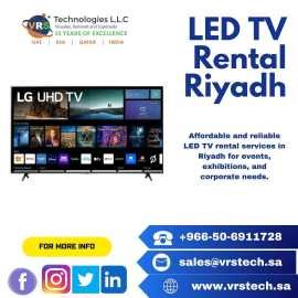 Benefits of LED TV Rentals in Riyadh, Riyadh