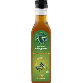 Buy Cold Pressed Black Sesame Oil from GirOrganic , Surat