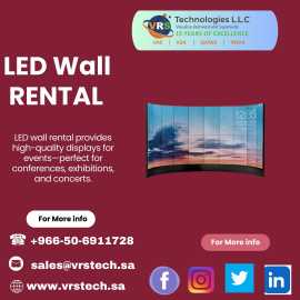 Advantages of LED Wall Rentals in KSA , Riyadh