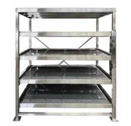 Stainless Steel Sliding Rack for Cleanrooms, $ 0