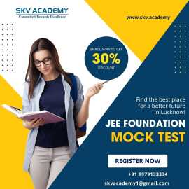  Best JEE Foundation Mock Tests in Lucknow - SKV , Lucknow