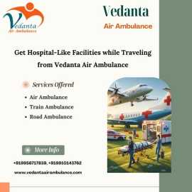 Utilise Vedanta Air Ambulance Service in Bhopal, Bhopal