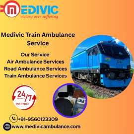Book Medivic Train Ambulance Service In Lucknow, Lucknow