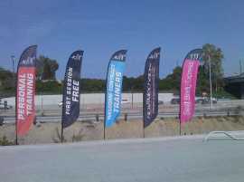 Top Outdoor Flags for Toronto-Area Trade Shows, Toronto