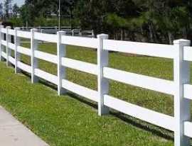 Create Decorative Garden Edging With Post And Rail, Penrith