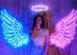 Light Up Your Spaces with a Vibrant Camera Neon , $ 20