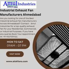 Industrial Exhaust Fan Manufacturers In Ahmedabad, Ahmedabad