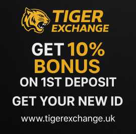 Get Your Tiger Exchange ID in India | 10% Bonus on, Mumbai