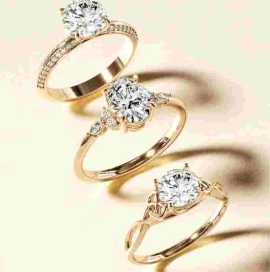  Round Lab Grown Diamond Engagement Rings in USA, Chicago