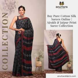 Buy Pure Cotton Silk Sarees Online , Rp 1,999