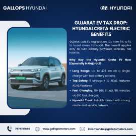 Explore the Hyundai Creta Electric Car Battery Fea, Ahmedabad