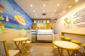 Ice Cream Shop Interior Design, Faridabad