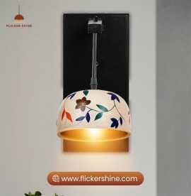 Elegant terracotta lamp for any space, $ 24