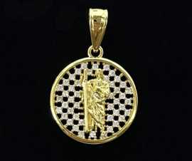 San Judas Pendant: Shine with Faith and Flair, Los Angeles