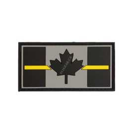 Thin Yellow Line PVC Patch - 2.5