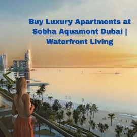 Buy Luxury Apartments at Sobha Aquamont Dubai, $ 0