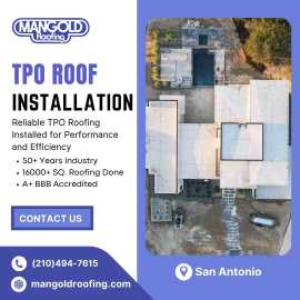 TPO Roof Installation, San Antonio