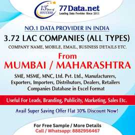 Download Mumbai/Maharashtra Companies Database in , Mumbai