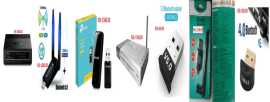 New USB Bluetooth and WiFi dongles , $ 23