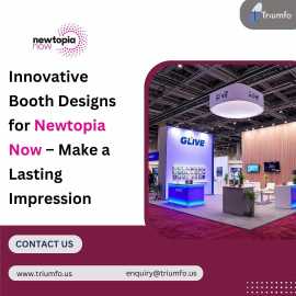 Custom Booth Rentals for The Newtopia Now, Denver