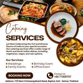 Noori India  Premium Catering Service in Koh Samui, Surat Thani